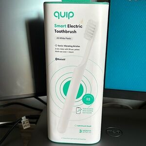 quip Adult Smart Electric Toothbrush - Sonic Toothbrush with Bluetooth